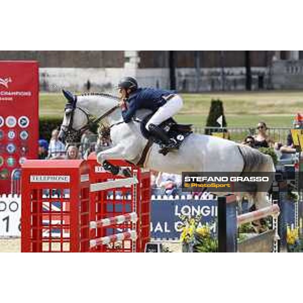 LGCT of London - Class 9 - Bertram Allen (IRL) on Gin Chin van het Lindenhof - London, Royal Hospital Chelsea, 4 August 2018 - ph.Stefano Grasso/LGCT