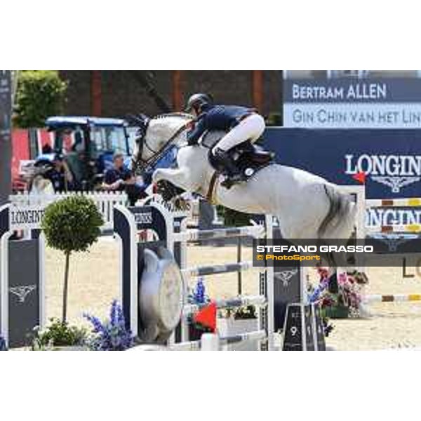 LGCT of London - Class 9 - Bertram Allen (IRL) on Gin Chin van het Lindenhof - London, Royal Hospital Chelsea, 4 August 2018 - ph.Stefano Grasso/LGCT
