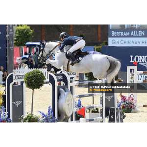 LGCT of London - Class 9 - Bertram Allen (IRL) on Gin Chin van het Lindenhof - London, Royal Hospital Chelsea, 4 August 2018 - ph.Stefano Grasso/LGCT