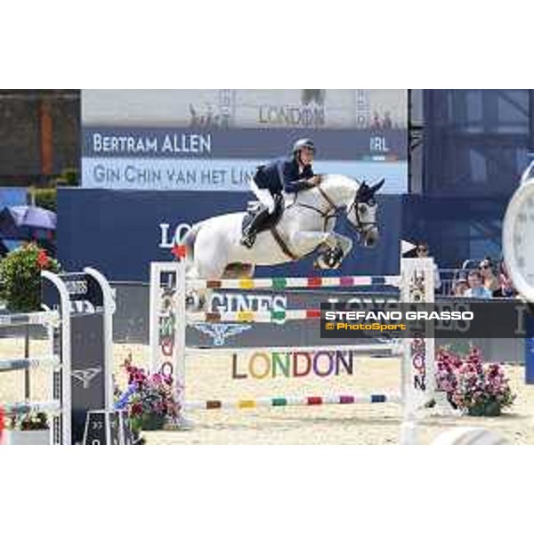 LGCT of London - Class 9 - Bertram Allen (IRL) on Gin Chin van het Lindenhof - London, Royal Hospital Chelsea, 4 August 2018 - ph.Stefano Grasso/LGCT