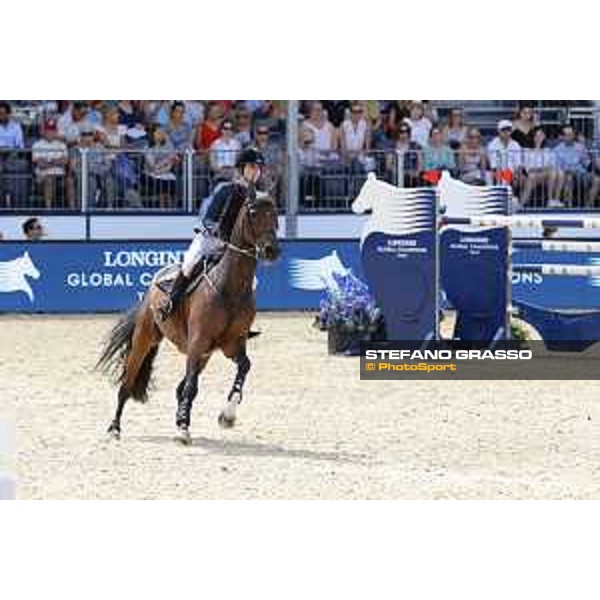 LGCT of London - Class 9 - Alexandra Thornton (GBR) on HHS Figero - London, Royal Hospital Chelsea, 4 August 2018 - ph.Stefano Grasso/LGCT