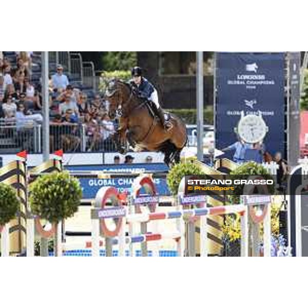 LGCT of London - Class 9 - Alexandra Thornton (GBR) on HHS Figero - London, Royal Hospital Chelsea, 4 August 2018 - ph.Stefano Grasso/LGCT