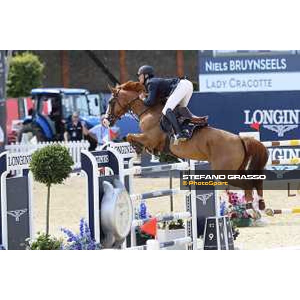 LGCT of London - Class 9 - Niels Bruynseels (BEL) on Lady Cracotte - London, Royal Hospital Chelsea, 4 August 2018 - ph.Stefano Grasso/LGCT