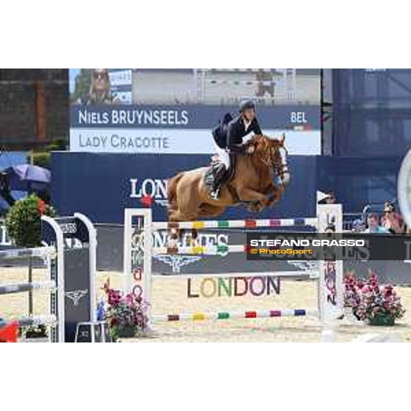LGCT of London - Class 9 - Niels Bruynseels (BEL) on Lady Cracotte - London, Royal Hospital Chelsea, 4 August 2018 - ph.Stefano Grasso/LGCT