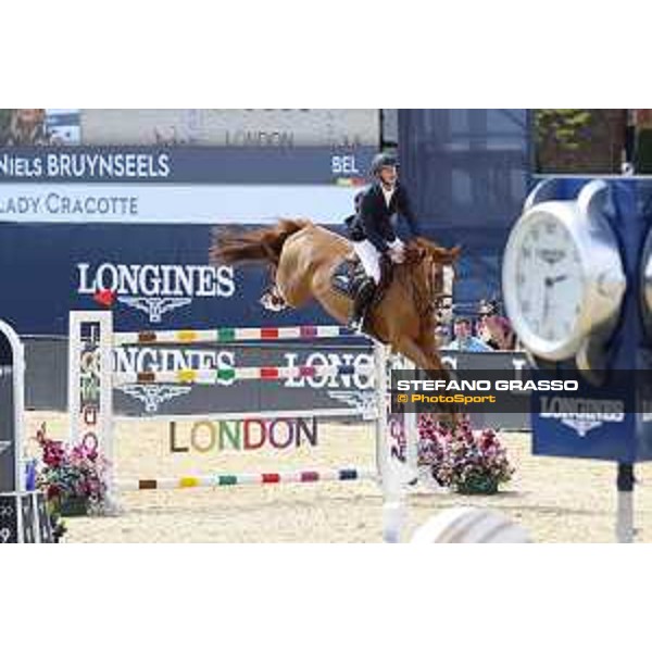 LGCT of London - Class 9 - Niels Bruynseels (BEL) on Lady Cracotte - London, Royal Hospital Chelsea, 4 August 2018 - ph.Stefano Grasso/LGCT