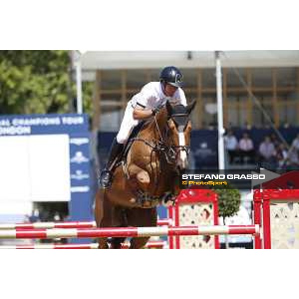 LGCT of London - Class 1 - Guy Williams (GBR) on Un Soir d\'Amour - London, Royal Hospital Chelsea, 5 August 2018 - ph.Mario Grassia/LGCT