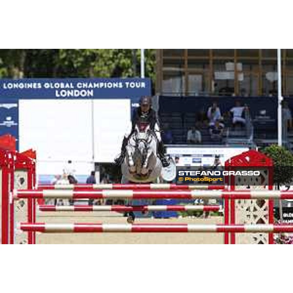 LGCT of London - Class 1 - Georgina Bloomberg (USA) on Paola 233 - London, Royal Hospital Chelsea, 5 August 2018 - ph.Mario Grassia/LGCT