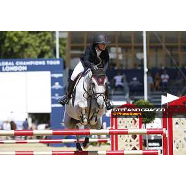 LGCT of London - Class 1 - Georgina Bloomberg (USA) on Paola 233 - London, Royal Hospital Chelsea, 5 August 2018 - ph.Mario Grassia/LGCT