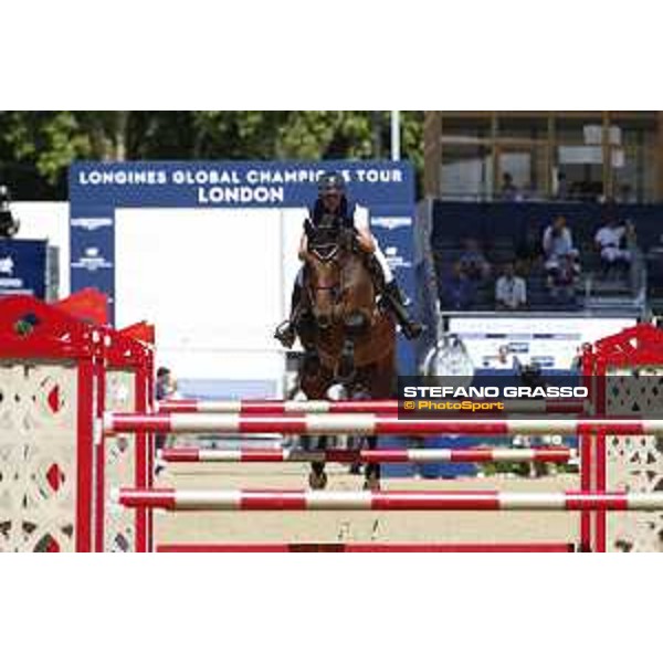 LGCT of London - Class 1 - Cindy van der Straten (BEL) on Calvia - London, Royal Hospital Chelsea, 5 August 2018 - ph.Mario Grassia/LGCT