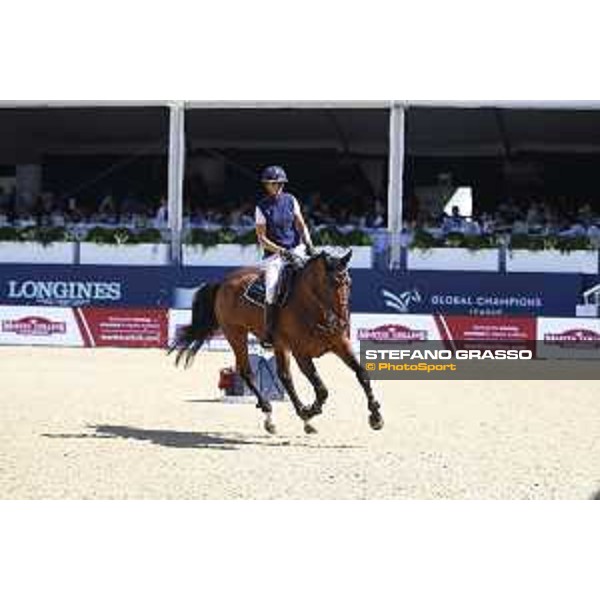LGCT of London - Class 1 - Cindy van der Straten (BEL) on Calvia - London, Royal Hospital Chelsea, 5 August 2018 - ph.Mario Grassia/LGCT