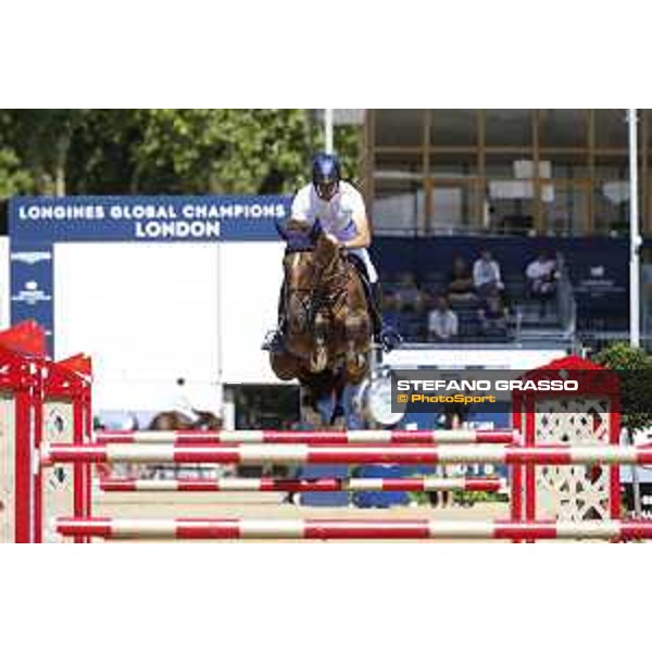 LGCT of London - Class 1 - Christian Ahlmann (GER) on Tokyo - London, Royal Hospital Chelsea, 5 August 2018 - ph.Mario Grassia/LGCT