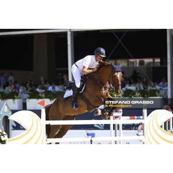 LGCT of London - Class 1 - Christian Ahlmann (GER) on Tokyo - London, Royal Hospital Chelsea, 5 August 2018 - ph.Mario Grassia/LGCT