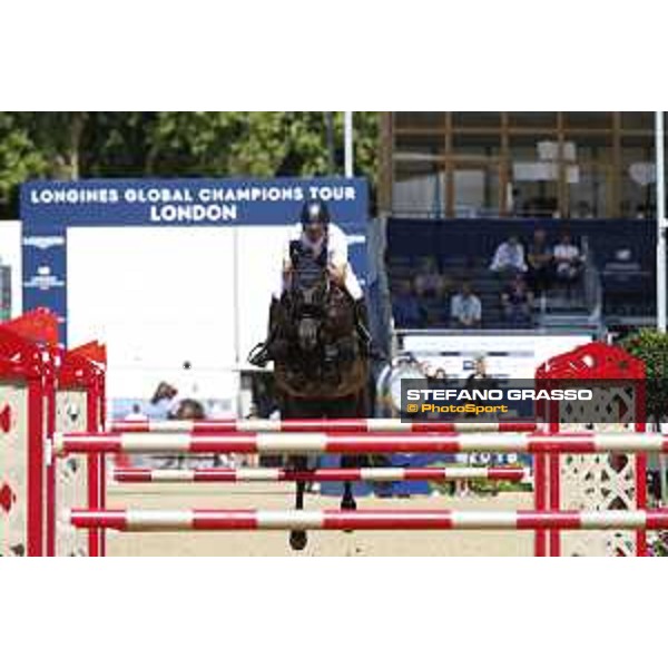 LGCT of London - Class 1 - Michael Whitaker (GBR) on Ambra - London, Royal Hospital Chelsea, 5 August 2018 - ph.Mario Grassia/LGCT