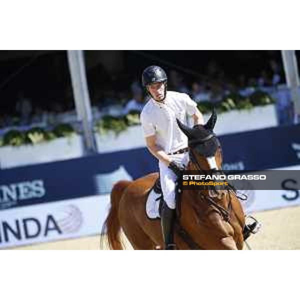 LGCT of London - Class 1 - William Whitaker on Ilusionata van\'T Meulenhof - London, Royal Hospital Chelsea, 5 August 2018 - ph.Mario Grassia/LGCT