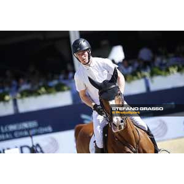 LGCT of London - Class 1 - William Whitaker on Ilusionata van\'T Meulenhof - London, Royal Hospital Chelsea, 5 August 2018 - ph.Mario Grassia/LGCT