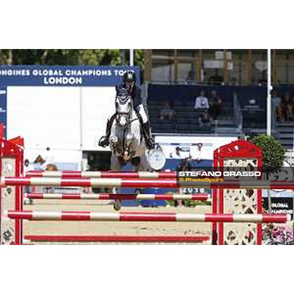 LGCT of London - Class 1 - Jennifer Gates (USA) on Pumped Up Kicks - London, Royal Hospital Chelsea, 5 August 2018 - ph.Mario Grassia/LGCT
