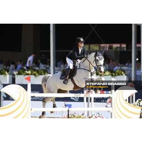 LGCT of London - Class 1 - Jennifer Gates (USA) on Pumped Up Kicks - London, Royal Hospital Chelsea, 5 August 2018 - ph.Mario Grassia/LGCT
