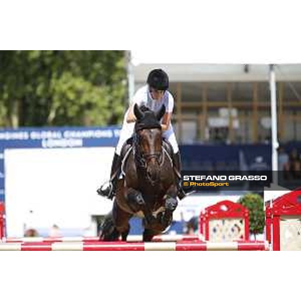 LGCT of London - Class 1 - Athina Onassis (GRE) on Vannan - London, Royal Hospital Chelsea, 5 August 2018 - ph.Mario Grassia/LGCT