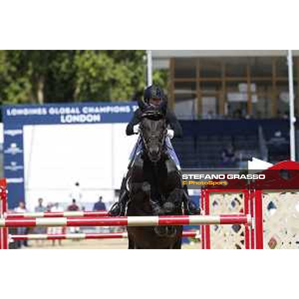 LGCT of London - Class 1 - Emily Moffitt (GBR) on Copain du Perchet CH - London, Royal Hospital Chelsea, 5 August 2018 - ph.Mario Grassia/LGCT