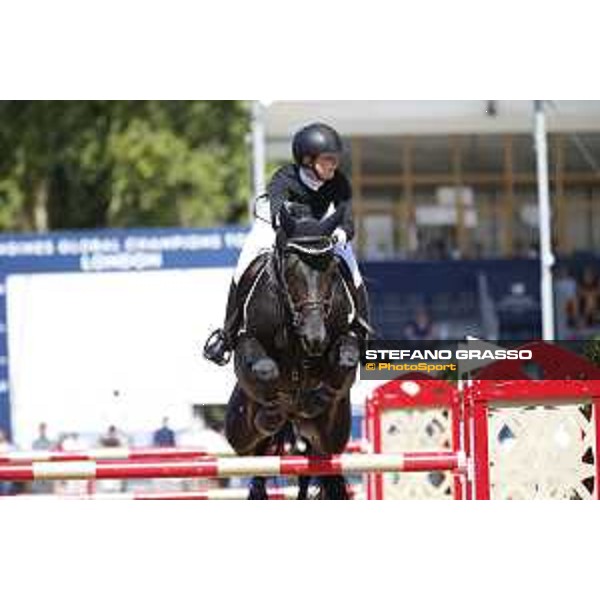 LGCT of London - Class 1 - Emily Moffitt (GBR) on Copain du Perchet CH - London, Royal Hospital Chelsea, 5 August 2018 - ph.Mario Grassia/LGCT
