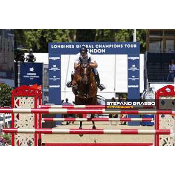 LGCT of London - Class 1 - Christian Rhomberg (AUT) on Redley Kerfontaine - London, Royal Hospital Chelsea, 5 August 2018 - ph.Mario Grassia/LGCT
