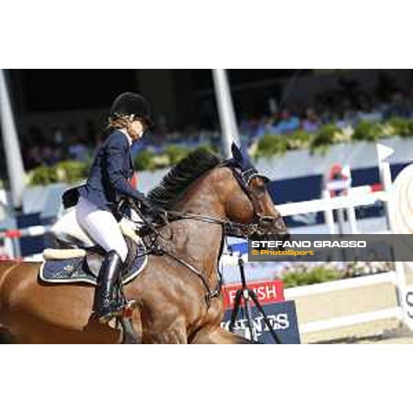 LGCT of London - Class 1 - Edwina Tops-Alexander (AUS) on Veronese Teamjoy - London, Royal Hospital Chelsea, 5 August 2018 - ph.Mario Grassia/LGCT