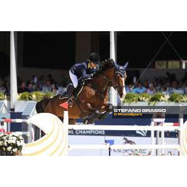 LGCT of London - Class 1 - Edwina Tops-Alexander (AUS) on Veronese Teamjoy - London, Royal Hospital Chelsea, 5 August 2018 - ph.Mario Grassia/LGCT