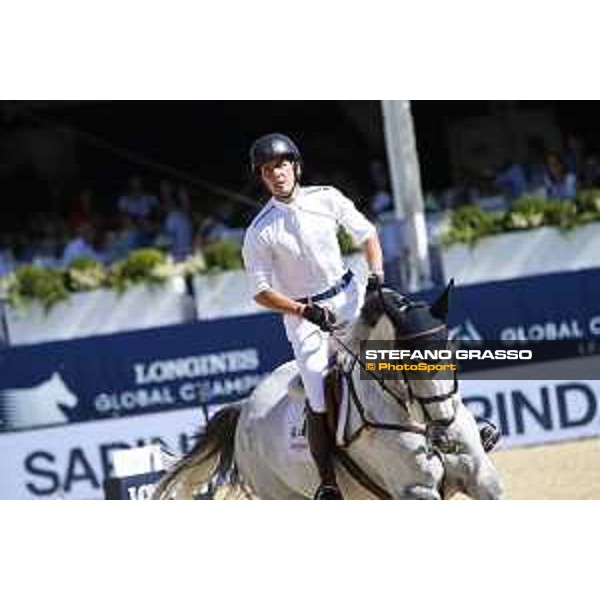 LGCT of London - Class 1 - Shane Breen (IRL)on CSF Vendi Cruz - London, Royal Hospital Chelsea, 5 August 2018 - ph.Mario Grassia/LGCT