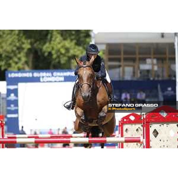 LGCT of London - Class 1 - Jane Richard Philips (SUI) on Izmir van de Bayenne - London, Royal Hospital Chelsea, 5 August 2018 - ph.Mario Grassia/LGCT