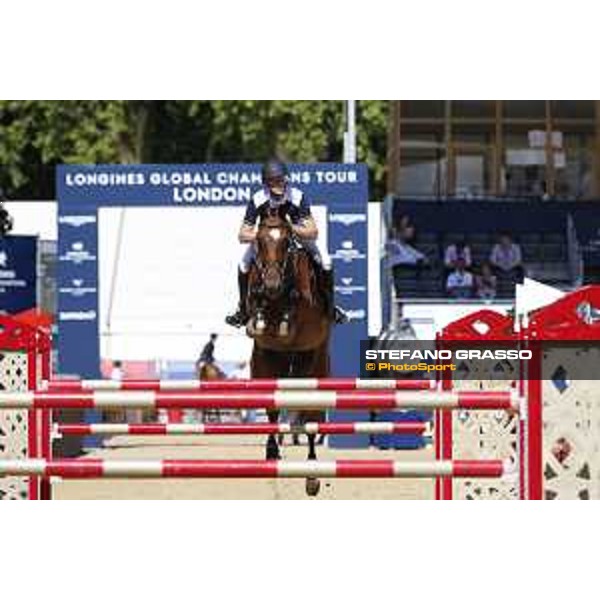 LGCT of London - Class 1 - Niels Bruynseels (BEL) on Delux van T & L - London, Royal Hospital Chelsea, 5 August 2018 - ph.Mario Grassia/LGCT