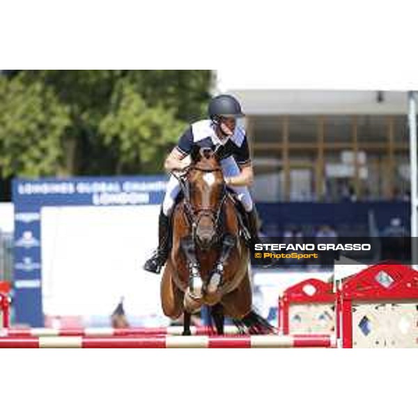 LGCT of London - Class 1 - Niels Bruynseels (BEL) on Delux van T & L - London, Royal Hospital Chelsea, 5 August 2018 - ph.Mario Grassia/LGCT