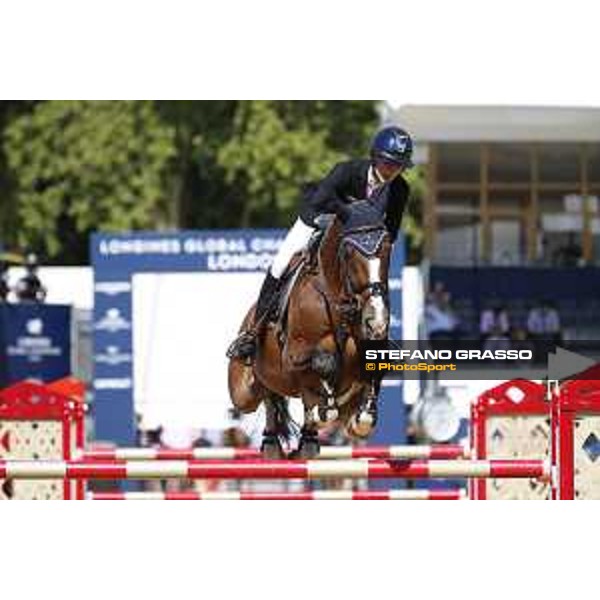 LGCT of London - Class 1 - Laura Klaphake (GER) on Camalita - London, Royal Hospital Chelsea, 5 August 2018 - ph.Mario Grassia/LGCT