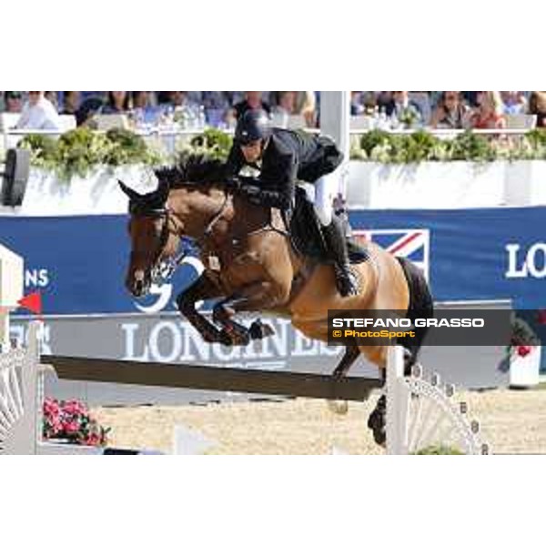 LGCT of London - Class 15 - Eduardo Alvarez Aznar (ESP) on Uqualin de Saulcy - London, Royal Hospital Chelsea, 5 August 2018 - ph.Stefano Grasso/LGCT
