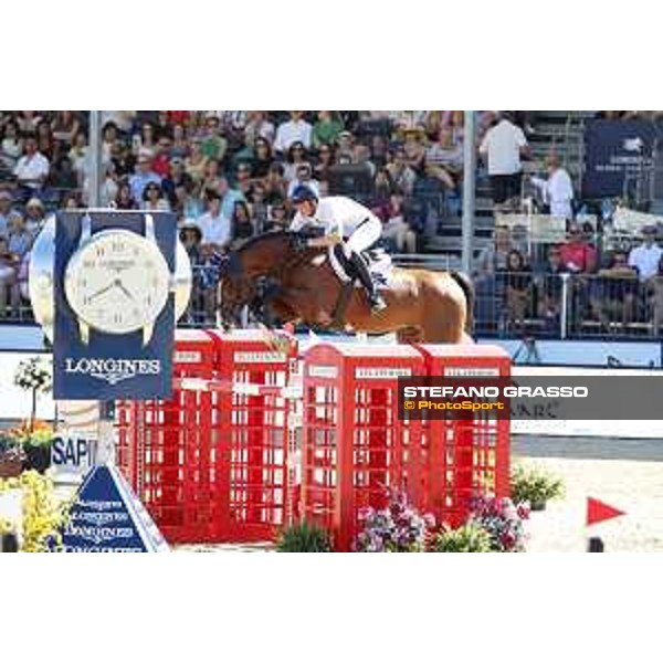 LGCT of London - Class 15 - Daniel Deusser (GER) on Cassini Bay - London, Royal Hospital Chelsea, 5 August 2018 - ph.Stefano Grasso/LGCT