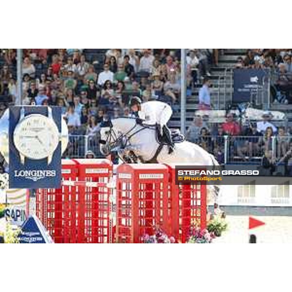 LGCT of London - Class 15 - Emil Hallundbaek (DEN) on Dazermie - London, Royal Hospital Chelsea, 5 August 2018 - ph.Stefano Grasso/LGCT