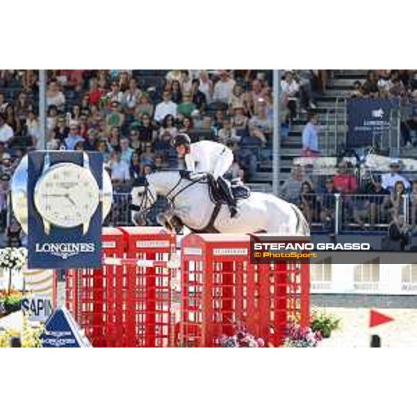 LGCT of London - Class 15 - Emil Hallundbaek (DEN) on Dazermie - London, Royal Hospital Chelsea, 5 August 2018 - ph.Stefano Grasso/LGCT