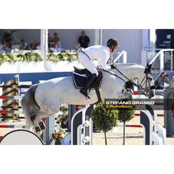 LGCT of London - Class 15 - Emil Hallundbaek (DEN) on Dazermie - London, Royal Hospital Chelsea, 5 August 2018 - ph.Stefano Grasso/LGCT