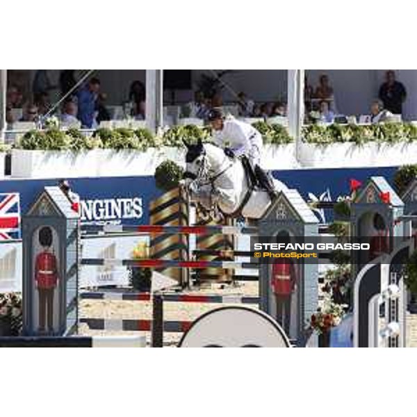 LGCT of London - Class 15 - Emil Hallundbaek (DEN) on Dazermie - London, Royal Hospital Chelsea, 5 August 2018 - ph.Stefano Grasso/LGCT