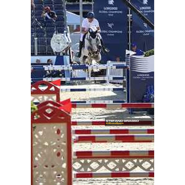 LGCT of London - Class 15 - Christian Ahlmann (GER) on Caribis Z - London, Royal Hospital Chelsea, 5 August 2018 - ph.Stefano Grasso/LGCT