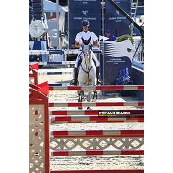 LGCT of London - Class 15 - Christian Ahlmann (GER) on Caribis Z - London, Royal Hospital Chelsea, 5 August 2018 - ph.Stefano Grasso/LGCT