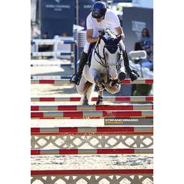 LGCT of London - Class 15 - Christian Ahlmann (GER) on Caribis Z - London, Royal Hospital Chelsea, 5 August 2018 - ph.Stefano Grasso/LGCT