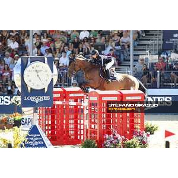LGCT of London - Class 15 - Jane Richard Philips (SUI) on Foica van den Bisschop - London, Royal Hospital Chelsea, 5 August 2018 - ph.Stefano Grasso/LGCT