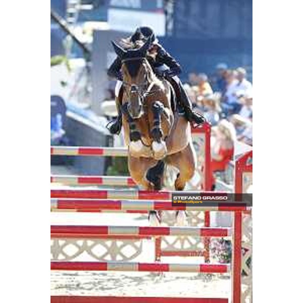 LGCT of London - Class 15 - Jane Richard Philips (SUI) on Foica van den Bisschop - London, Royal Hospital Chelsea, 5 August 2018 - ph.Stefano Grasso/LGCT