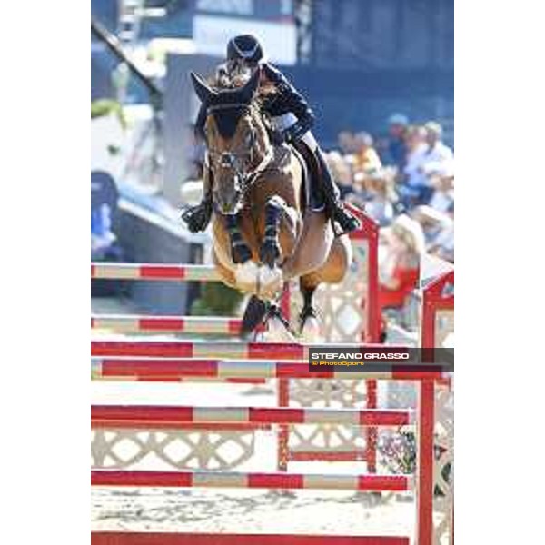 LGCT of London - Class 15 - Jane Richard Philips (SUI) on Foica van den Bisschop - London, Royal Hospital Chelsea, 5 August 2018 - ph.Stefano Grasso/LGCT