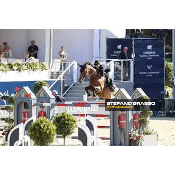 LGCT of London - Class 15 - Jane Richard Philips (SUI) on Foica van den Bisschop - London, Royal Hospital Chelsea, 5 August 2018 - ph.Stefano Grasso/LGCT