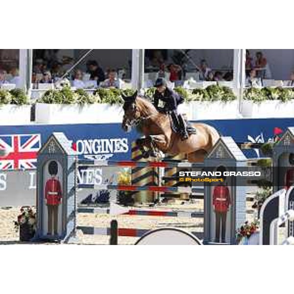 LGCT of London - Class 15 - Jane Richard Philips (SUI) on Foica van den Bisschop - London, Royal Hospital Chelsea, 5 August 2018 - ph.Stefano Grasso/LGCT