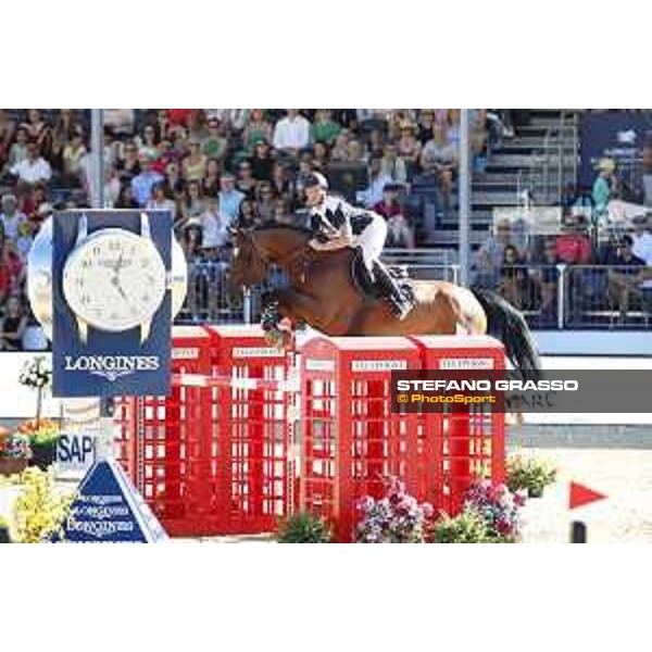 LGCT of London - Class 15 - Niels Bruynseels (BEL) on Delux van T & L - London, Royal Hospital Chelsea, 5 August 2018 - ph.Stefano Grasso/LGCT