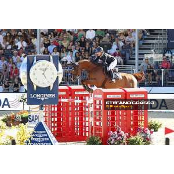 LGCT of London - Class 15 - Lauren Hough (USA) on Papa Roach - London, Royal Hospital Chelsea, 5 August 2018 - ph.Stefano Grasso/LGCT