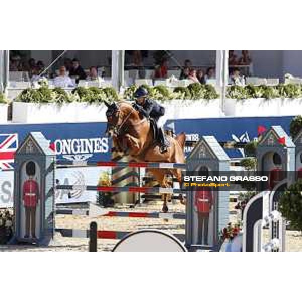 LGCT of London - Class 15 - Lauren Hough (USA) on Papa Roach - London, Royal Hospital Chelsea, 5 August 2018 - ph.Stefano Grasso/LGCT