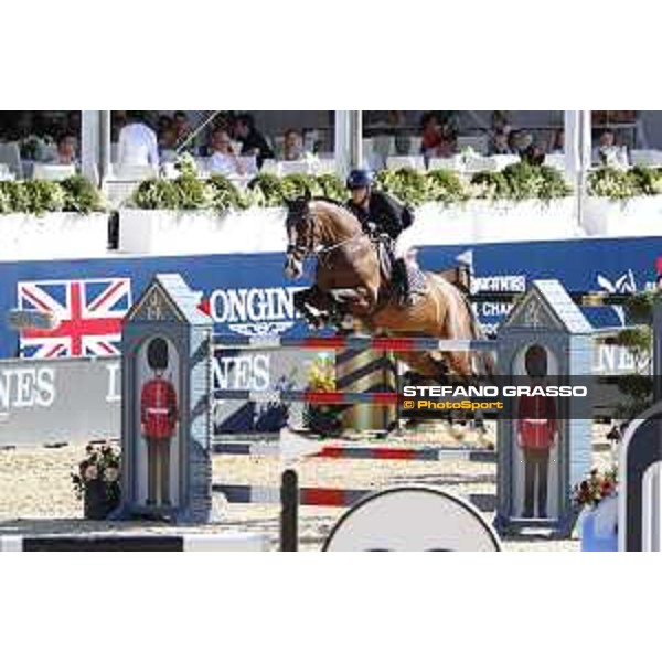 LGCT of London - Class 15 - Laura Klaphake (GER) on Camalita - London, Royal Hospital Chelsea, 5 August 2018 - ph.Stefano Grasso/LGCT